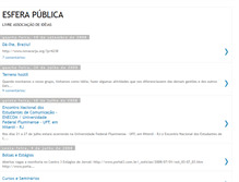 Tablet Screenshot of esferapublicaunisinos.blogspot.com