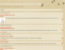 Tablet Screenshot of lechevalierwilliamlapin.blogspot.com