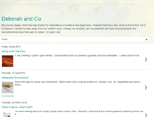 Tablet Screenshot of deborahco.blogspot.com