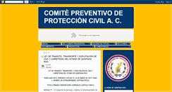 Desktop Screenshot of comitepreventivodeproteccioncivilac6.blogspot.com