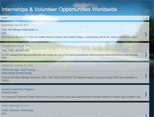 Tablet Screenshot of internsworld.blogspot.com