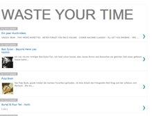 Tablet Screenshot of manywaystowasteyourtime.blogspot.com