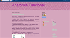 Desktop Screenshot of anatomiafuncionalcultca.blogspot.com