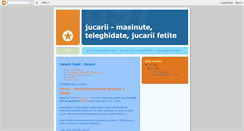 Desktop Screenshot of jucarii-copii.blogspot.com