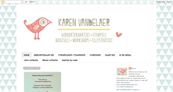 Desktop Screenshot of karenvandelaer.blogspot.com