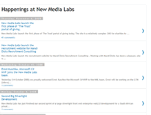 Tablet Screenshot of newmedialabscompany.blogspot.com