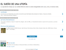 Tablet Screenshot of elsuenodeunautopia.blogspot.com