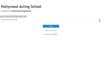 Tablet Screenshot of hollywood-acting-school.blogspot.com