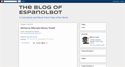 Desktop Screenshot of espanolbot.blogspot.com