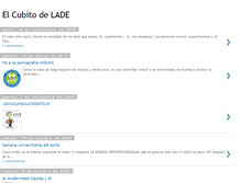 Tablet Screenshot of elcubitodelade.blogspot.com