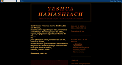 Desktop Screenshot of deyeshuahamashiach.blogspot.com