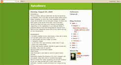 Desktop Screenshot of epiculinary.blogspot.com