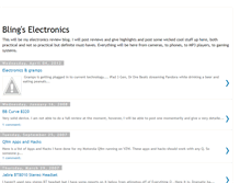 Tablet Screenshot of blingselectronics.blogspot.com