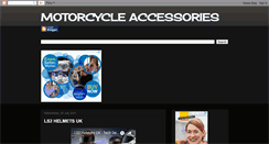 Desktop Screenshot of motorcyclehelmetsbootsandgloves.blogspot.com