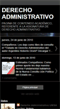 Mobile Screenshot of derechoadministrativo2010.blogspot.com