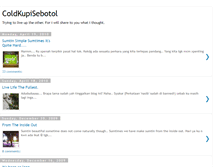 Tablet Screenshot of coldkupisebotol.blogspot.com