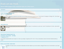 Tablet Screenshot of boekomdehoek.blogspot.com