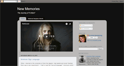 Desktop Screenshot of newmemories.blogspot.com