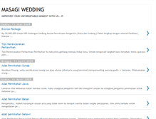 Tablet Screenshot of masagi-wedding.blogspot.com
