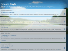 Tablet Screenshot of kimberleyandkayla.blogspot.com