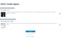Tablet Screenshot of imvu-creditmaker.blogspot.com