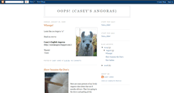 Desktop Screenshot of caseyangora.blogspot.com