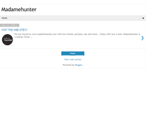 Tablet Screenshot of madamehunter.blogspot.com