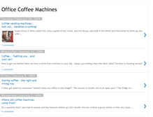 Tablet Screenshot of officecoffeemachines.blogspot.com