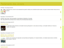 Tablet Screenshot of parlamentodosjovensescola.blogspot.com