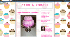 Desktop Screenshot of cakealiciousdesigns.blogspot.com