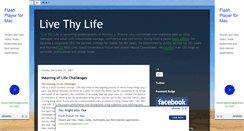Desktop Screenshot of livethylife.blogspot.com