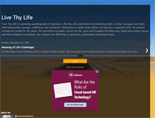 Tablet Screenshot of livethylife.blogspot.com