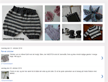 Tablet Screenshot of musses-hverdag.blogspot.com