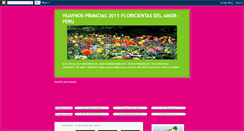 Desktop Screenshot of floricientasdelamor.blogspot.com