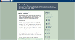 Desktop Screenshot of murphysday.blogspot.com