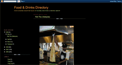 Desktop Screenshot of food-drinks-directory.blogspot.com