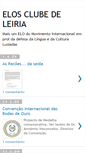 Mobile Screenshot of elosclubedeleiria.blogspot.com