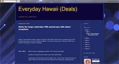 Desktop Screenshot of everydayhawaii.blogspot.com