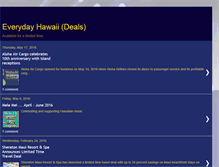 Tablet Screenshot of everydayhawaii.blogspot.com