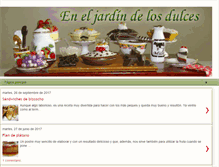 Tablet Screenshot of eneljardindelosdulces.blogspot.com