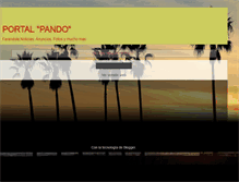 Tablet Screenshot of portal-pando.blogspot.com