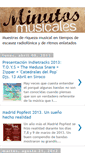 Mobile Screenshot of minutos-musicales.blogspot.com
