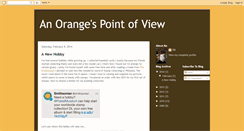 Desktop Screenshot of orangespov.blogspot.com