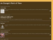 Tablet Screenshot of orangespov.blogspot.com