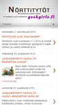 Mobile Screenshot of geekgirlsfinland.blogspot.com