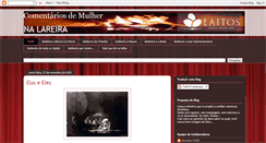 Desktop Screenshot of comentariosdemulher.blogspot.com