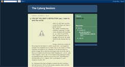 Desktop Screenshot of cyborgsessions.blogspot.com
