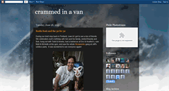 Desktop Screenshot of crammedinavan.blogspot.com