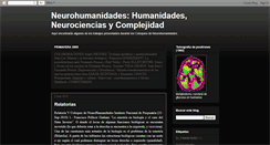Desktop Screenshot of neurohumanities.blogspot.com