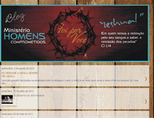 Tablet Screenshot of ministeriohomenscomprometidos.blogspot.com